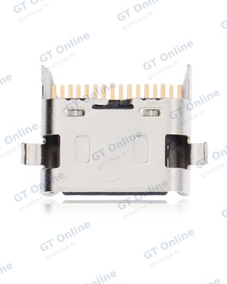 Connecteur de charge nu à souder pour Motorola Moto G50 5G (XT2149-1 / 2021) / X Pure Edition (XT1575 / 2015) (soudure requise)