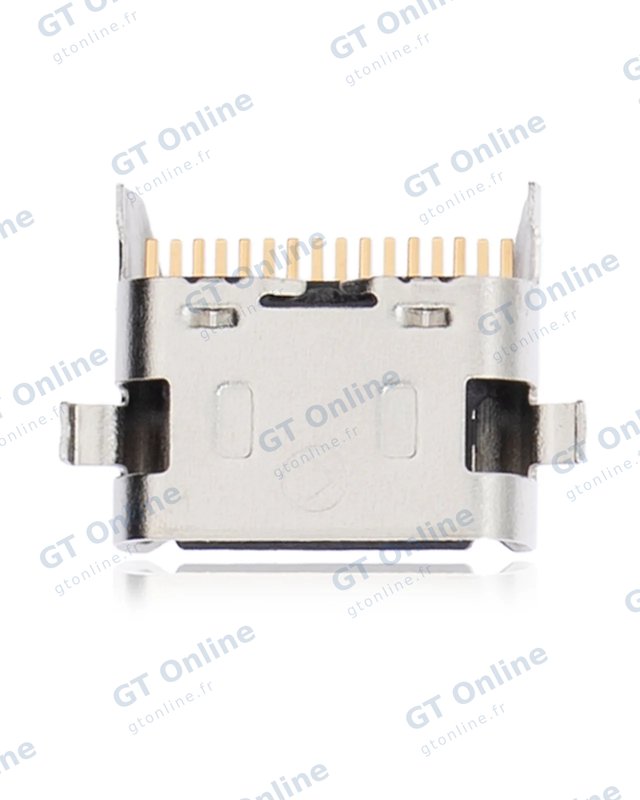Connecteur de charge nu à souder pour Motorola Moto G50 5G (XT2149-1 / 2021) / X Pure Edition (XT1575 / 2015) (soudure requise)