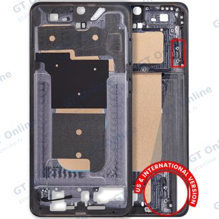 Châssis pour Samsung Galaxy S25 Edge 5G (version US & internationale, titane Jetblack)