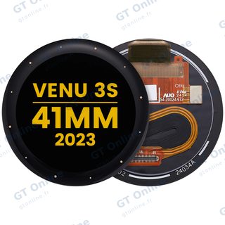 Écran OLED sans châssis pour Garmin Venu 3S (2023) (41MM) (premium, noir)