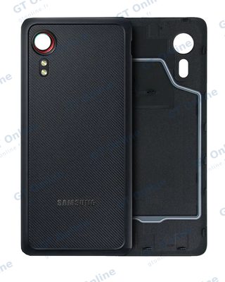 Vitre arrière pour Samsung Galaxy Xcover 5 (pack service origine, noir)
