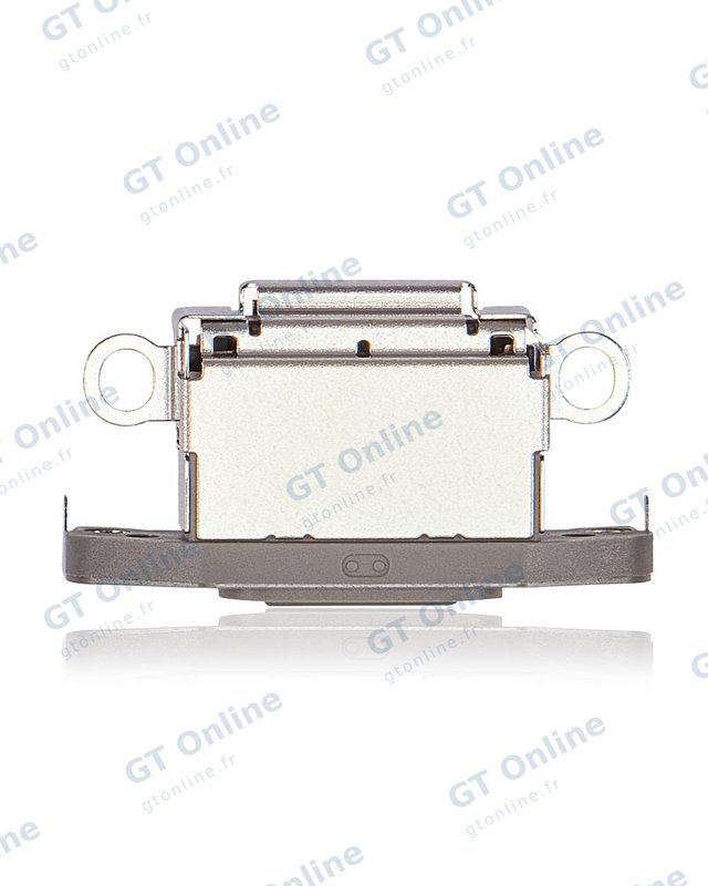 Connecteur de charge nu à souder pour Apple iPhone 15 Pro / 15 Pro Max (titane naturel, lot de 10)