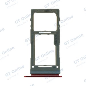 Tiroir Sim Premium Samsung Galaxy Note 10 Lite N770 Rouge