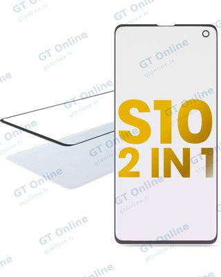 Vitre d’écran avec OCA pour Samsung Galaxy S10