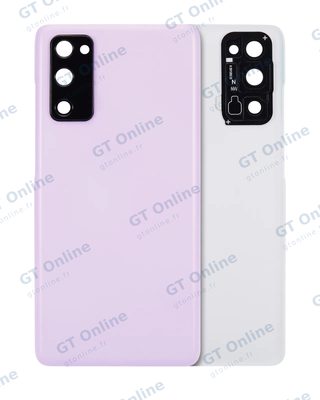 Vitre arrière pour Samsung Galaxy S20 FE 5G (compatible premium, Cloud Lavender)