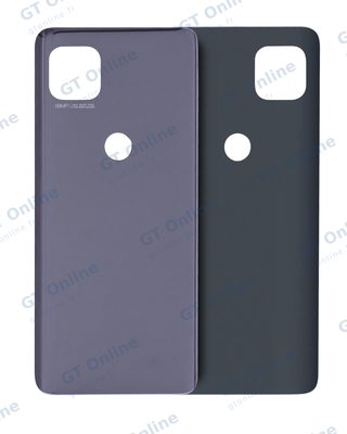 Vitre arrière pour Motorola Moto G 5G (XT2113-3 / 2020) (gris Volcanic)