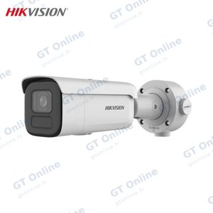 Caméra de Surveillance avec IA Hikvision DS-2CD2646G2HT-IZS Bullet 4MP DarkFighter & AcuSense Blanc