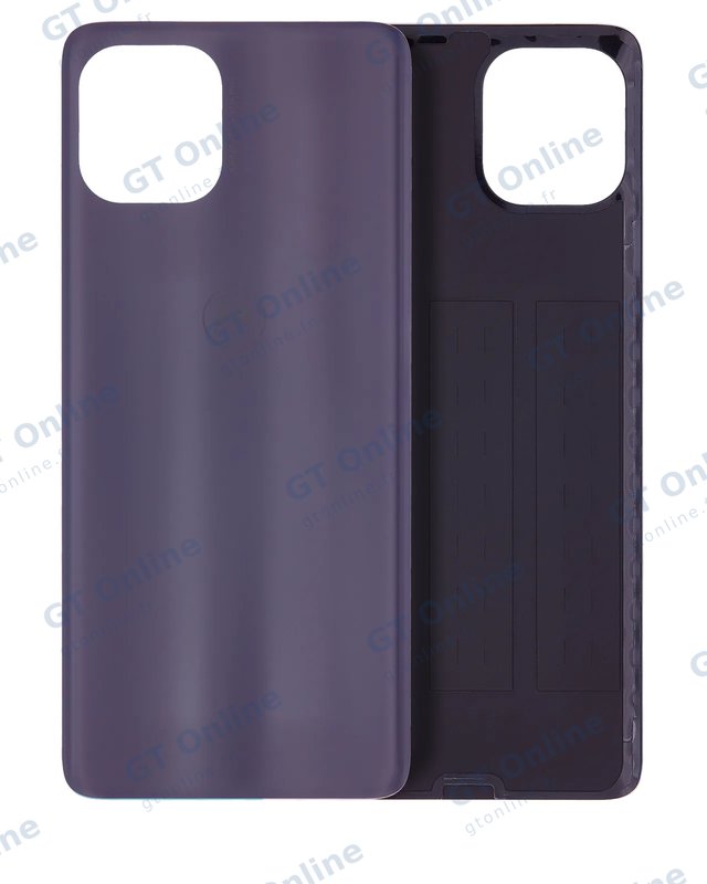 Vitre arrière pour Motorola Moto Edge 20 Lite (XT2139-1 / 2021) (origine, Electric Gunmetal)