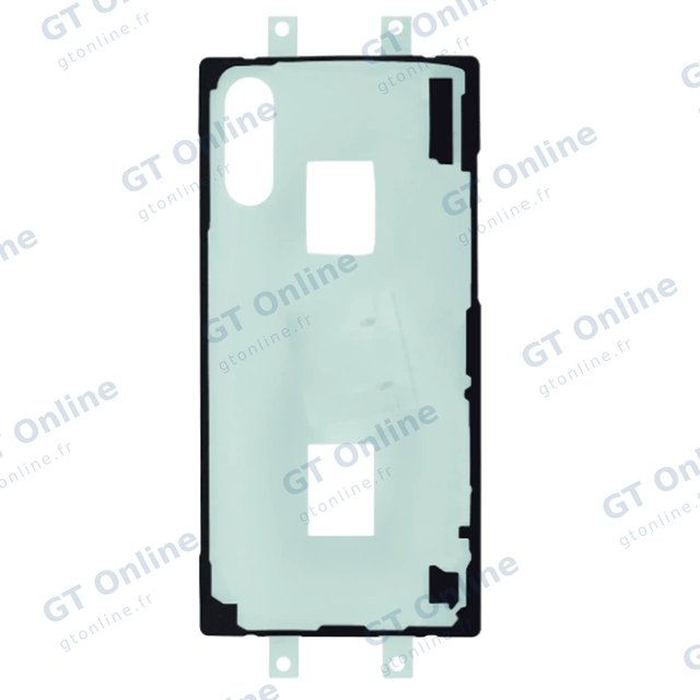 Adhésif de coque arrière avec kit de reprise pour Samsung Galaxy Note 10 Plus (pack service origine)