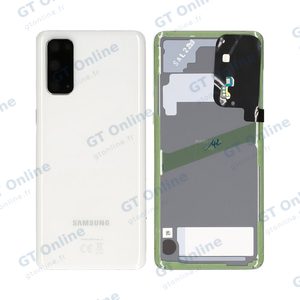 Cache Arrière Premium Samsung Galaxy S20 G980/Galaxy S20 5G G981 Blanc
