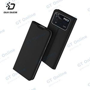 Housse de Protection Skin Pro Dux Ducis pour Xiaomi Poco M4 Pro 4G Noir