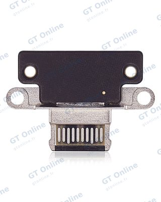 Connecteur de charge nu à souder pour Apple iPad Pro 11" (2018 / 2020 / 2021 / 2022) / Pro 12.9" (2018 / 2020 / 2021 / 2022) (soudure requise, gris sidéral, lot de 10)