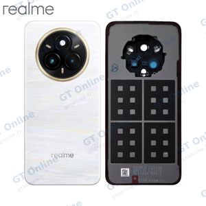 Cache Arrière Original Realme 14 Pro+ 621033000451 621033000452 621033000578 Blanc Perle