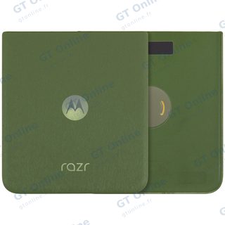 Vitre arrière pour Motorola Razr Plus / Razr 50 Ultra (XT2451 / 2024) / Razr Plus 2025 (XT2557 / 2025) (premium, Spring Green)
