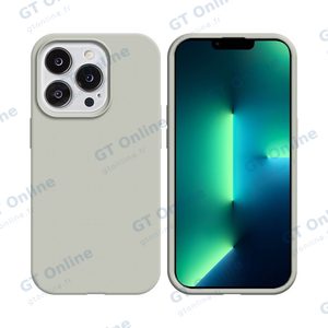 Coque Silicone Compatible pour Apple iPhone 13 Pro Max (#09) Blanc