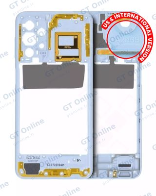 Châssis pour Samsung Galaxy A23 5G (A236B / 2022) (version internationale, blanc)
