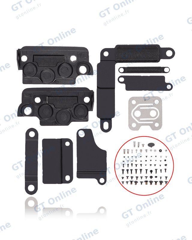 Jeu de petits supports métalliques pour Apple MacBook Pro 13" A2289 (2020) / A2338 (2020)