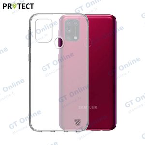 Coque Silicone PROTECT pour Samsung Galaxy M31 M315 Transparent