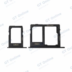 Tiroir Sim Premium Samsung Galaxy J6 2018 J600 Noir