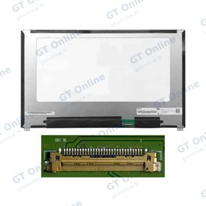 Dalle Ordinateur Portable 14.0" Slim FHD (1920x1080) IPS 60Hz, eDP 30pin Droite 19mm, Fixation Haut Bas ~320mm