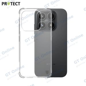 Coque Silicone Renforcée PROTECT pour Xiaomi 17 5G Transparent