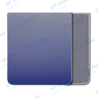 Vitre arrière pour Samsung Galaxy Z Flip 4 5G (pack service origine, bleu)