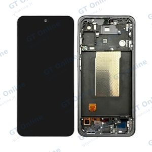 Écran Tactile Original Assembled avec Châssis Compatible Samsung Galaxy A56 5G A566 GH82-36829A Graphite