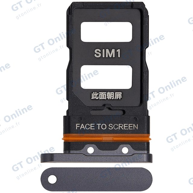 Tiroir SIM pour Xiaomi 12 Pro (gris)