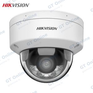 Caméra de Surveillance avec IA Hikvision DS-2CD2147G2H-LISU (4mm) Dome 4MP Smart Hybrid Light, ColorVu & AcuSense Blanc