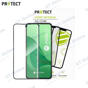 Verre Trempé Intégral PROTECT pour Motorola Moto G84 5G Noir — vue 2