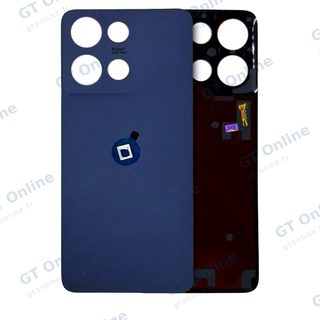 Vitre arrière pour Motorola Moto G 5G (XT2513 / 2025) (origine, bleu saphir)