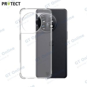Coque Silicone Renforcée PROTECT pour OnePlus 11 5G Transparent