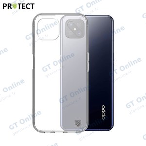 Coque Silicone PROTECT pour OPPO Reno 4 Z 5G Transparent