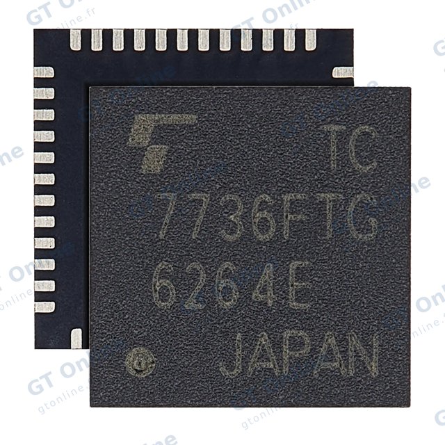 IC de charge TC7736FTG QFN48 pour manette Sony DualShock 4 (PS4)