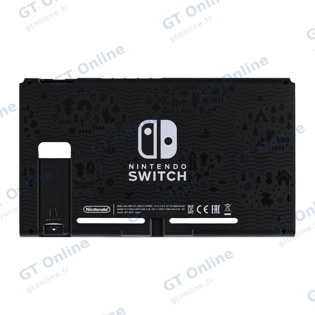Vitre arrière pour Nintendo Switch (HAC-001(-01) (Animal Forest)