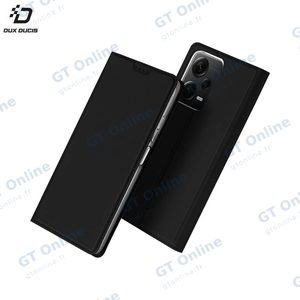 Housse de Protection Skin Pro Dux Ducis pour Xiaomi Redmi Note 12 Pro+ 5G Noir