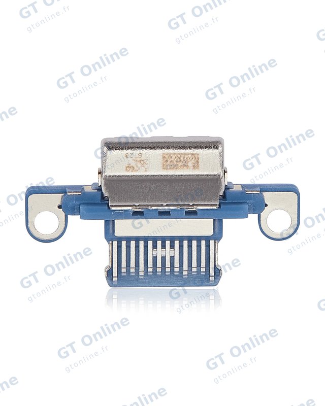Connecteur de charge nu à souder pour Apple iPad 10 (2022) (soudure requise, bleu)