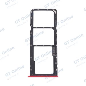 Tiroir Sim Premium Realme C3 Rouge Flamboyant