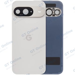 Vitre arrière avec protection des objectifs pour Google Pixel 9 (origine d’occasion, grade A, Porcelain)