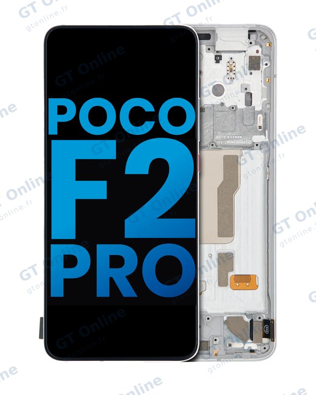 Écran pour Xiaomi Poco F2 Pro / Redmi K30 Pro (Aftermarket: Incell, Phantom White)
