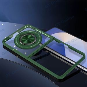 Coque de Protection Magnétique avec Bague 360° Z-FL3 Samsung Galaxy Z Flip 7 5G F766 Vert — vue 2