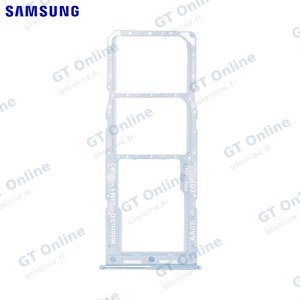 Tiroir SIM Original Samsung Galaxy A13 4G A135/Galaxy A13 4G A137 GH98-47323B Bleu
