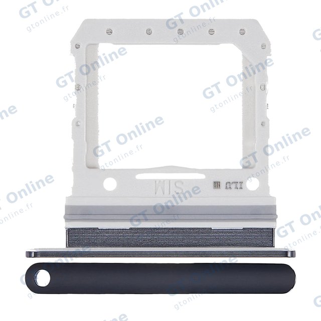 Tiroir SIM pour Samsung Galaxy Z Flip 4G (F700) / Z Flip 5G (F707) (Mirror Black)