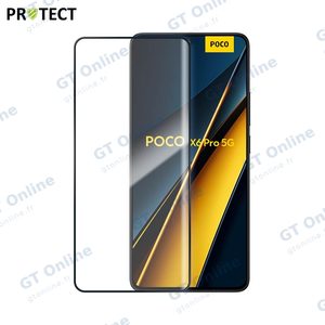 Verre Trempé Intégral PROTECT pour Xiaomi Poco X6 Pro 5G Noir