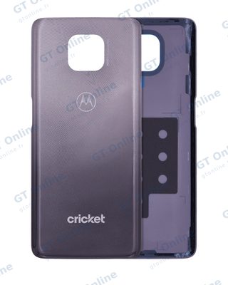 Vitre arrière pour Motorola Moto G Power (XT2117-3 / XT2117-3PP / 2021) (origine, gris Flash, Cricket)