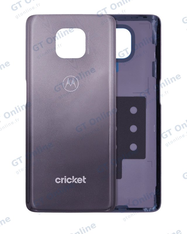 Vitre arrière pour Motorola Moto G Power (XT2117-3 / XT2117-3PP / 2021) (origine, Flash Gray, Cricket)