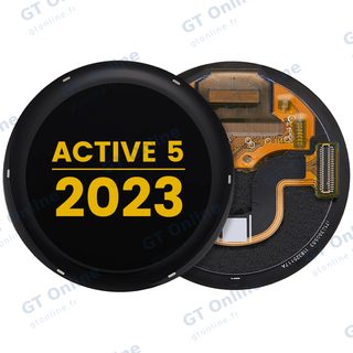 Écran OLED sans châssis pour Garmin Active 5 (2023) (premium, noir)