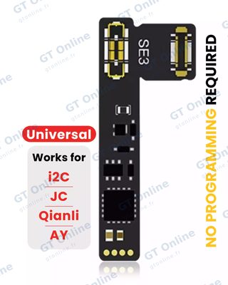 Nappe tag-on de batterie pour Apple IPhone SE (2022) (AmpSentrix) (With I2C, JCID, Qianli)
