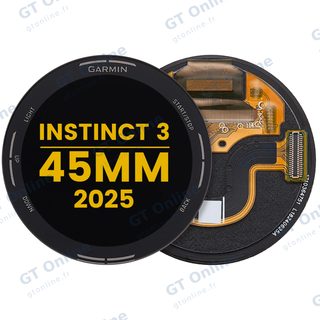 Écran OLED sans châssis pour Garmin Instinct 3 (45MM) (2025) (premium, noir)