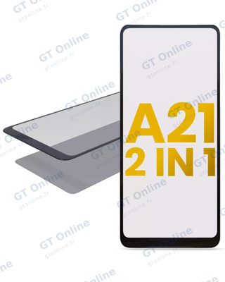 Vitre d’écran avec OCA pour Samsung Galaxy A21 (A215 / 2020)